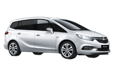 Van Hire Hampton - Vauxhall Zafira 5 + 2 - Minibus hire Hampton